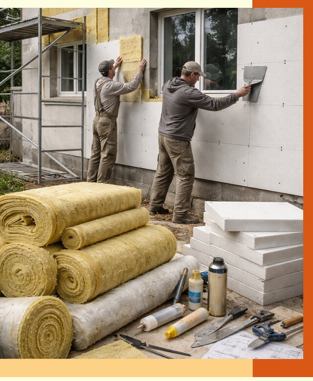 Утепление домов в Клинцах под ключ от 4366 руб/м2 | Профессионально — ТепломастерКлы