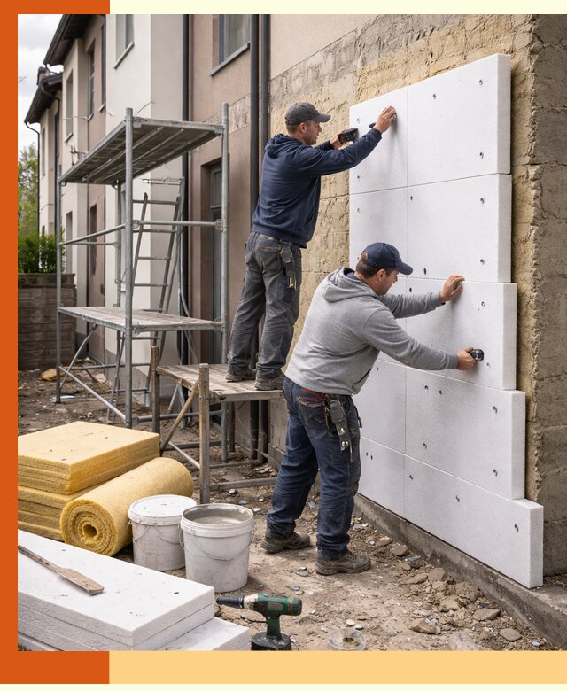 Утепление таунхауса с гарантией комфорта в Клинцах