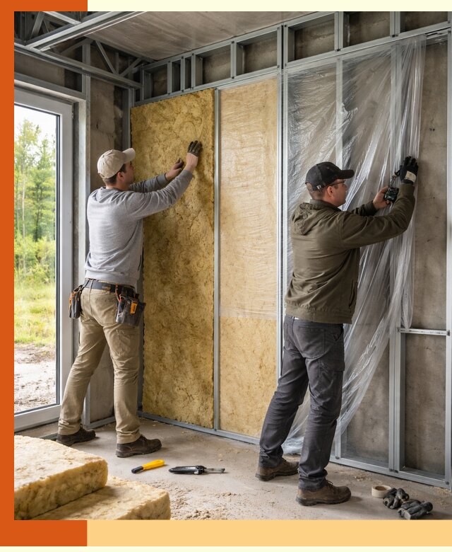 Утепление дома из ЛСТК в Клинцах с гарантией качества и эффективности