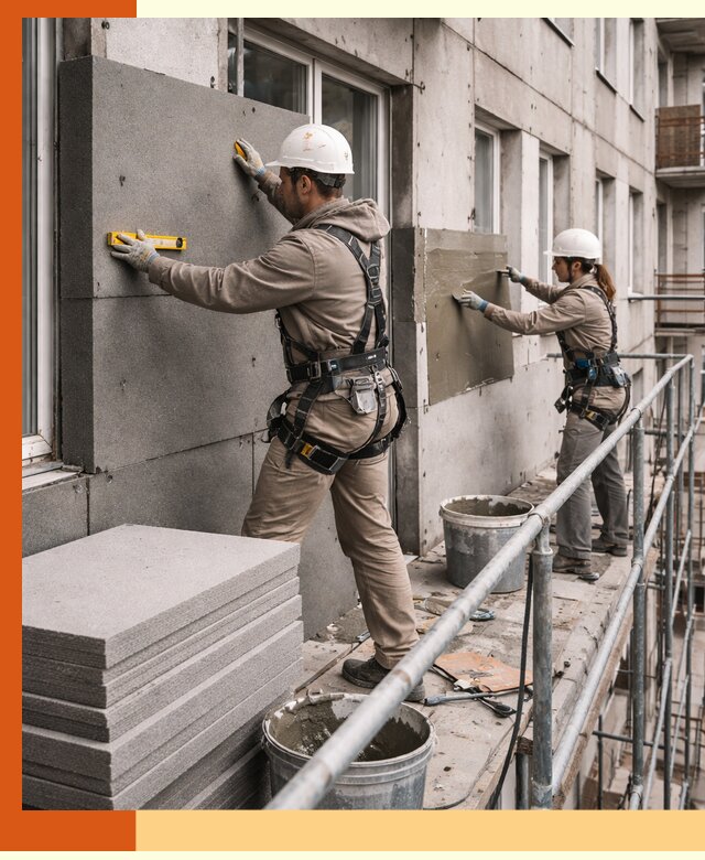 Утепление квартиры снаружи под ключ в Клинцах