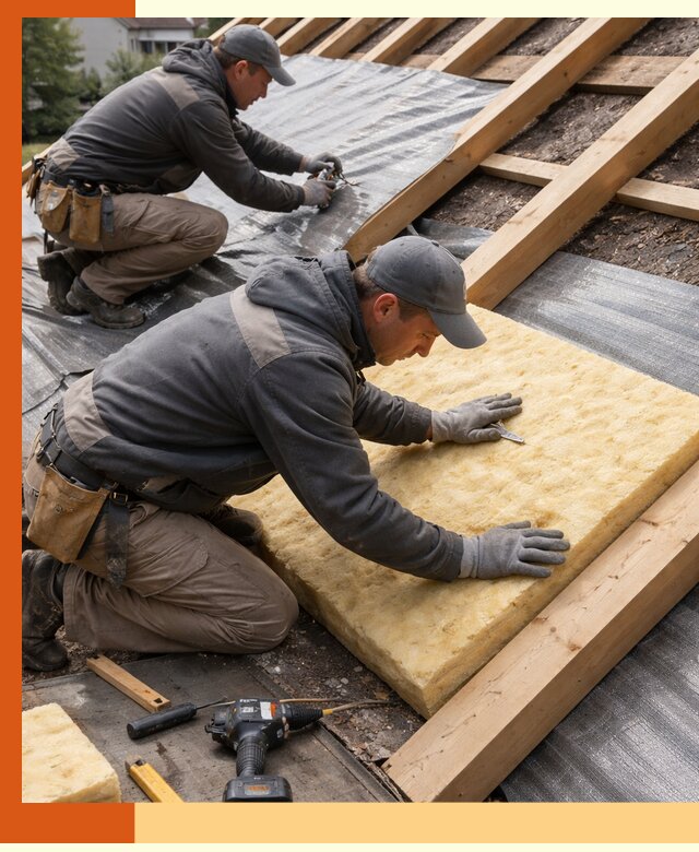 Профессиональное утепление крыши в Клинцах качественно и надежно