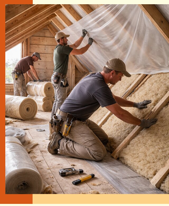 Утепление крыши изнутри в Клинцах: профессионально и надежно