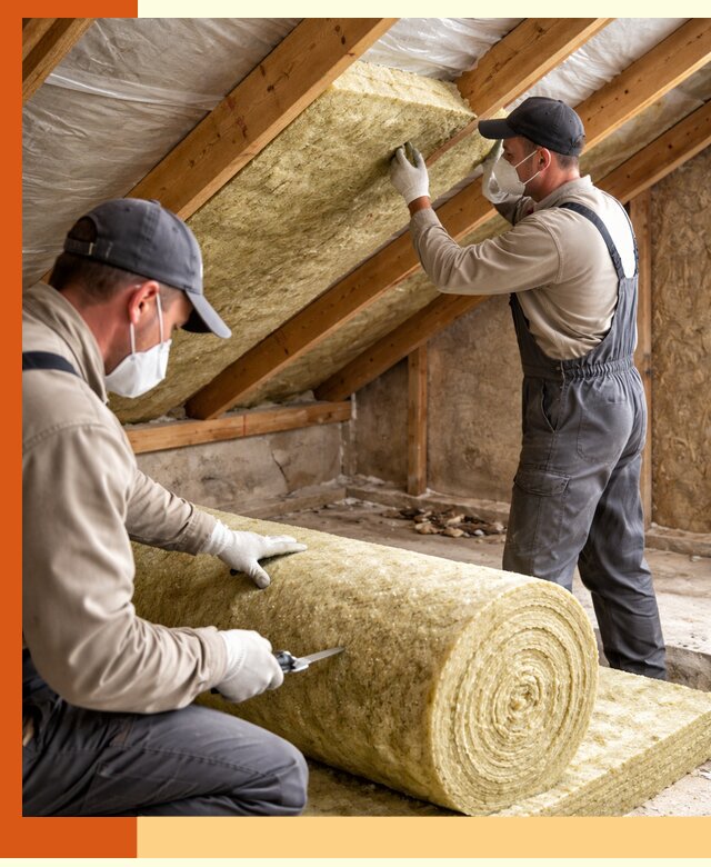 Утепление чердака минватой быстро и качественно в Клинцах