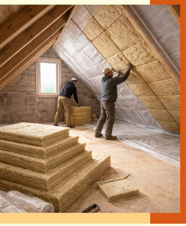 Утепление мансарды в Клинцах от 2599 руб/м2 — комплексно и под ключ | ТепломастерКлы