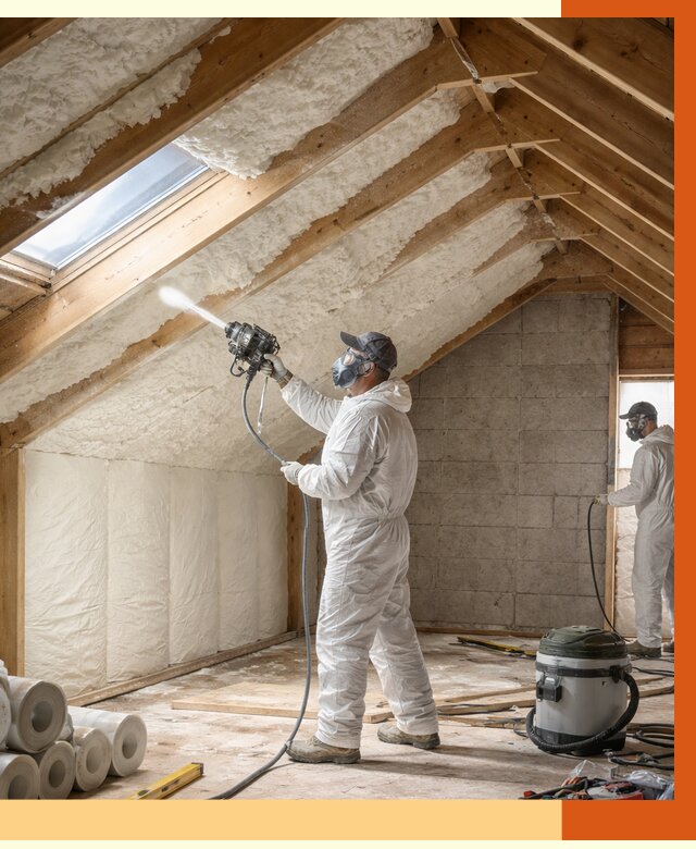 Утепление мансарды ППУ в Клинцах от 2859 руб./м² — заказать под ключ | ТепломастерКлы