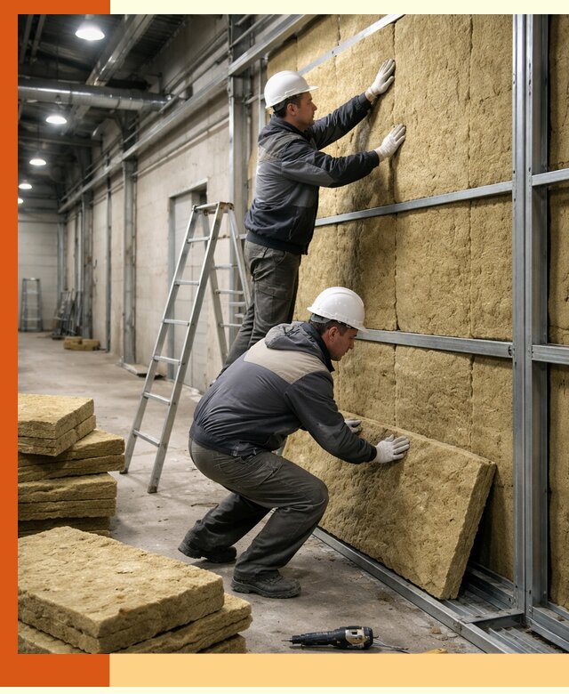 Утепление цеха под ключ в Клинцах с гарантией качества