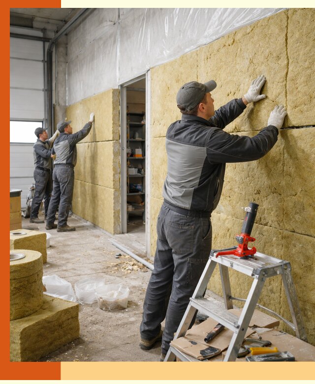 Утепление автосервиса и мастерских в Клинцах качественно и надёжно