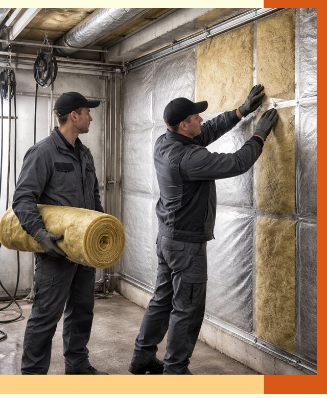 Утепление автомойки в Клинцах от 8837 руб./м2 — комплексное утепление под ключ | ТепломастерКлы