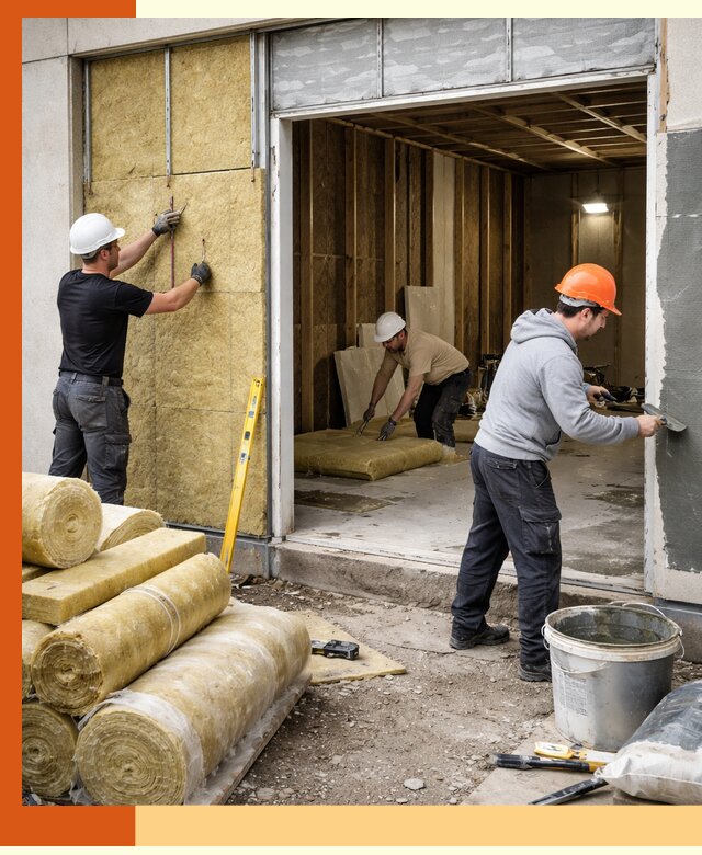 Утепление торгового павильона в Клинцах — качественно и энергоэффективно