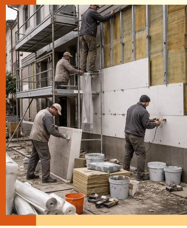 Утепление гостиницы под ключ в Клинцах с гарантией качества