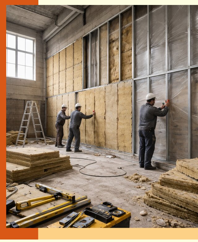 Утепление спортивного зала в Клинцах качественно и недорого