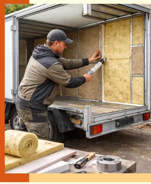 Профессиональное утепление прицепа в Клинцах для любых условий