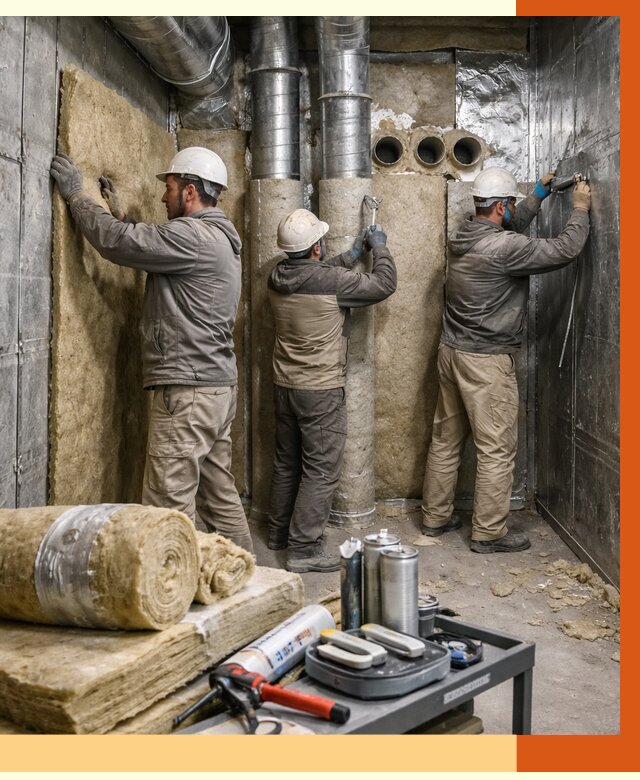 Утепление венткамеры в Клинцах под ключ от 1507 руб. — профессионально | ТепломастерКлы