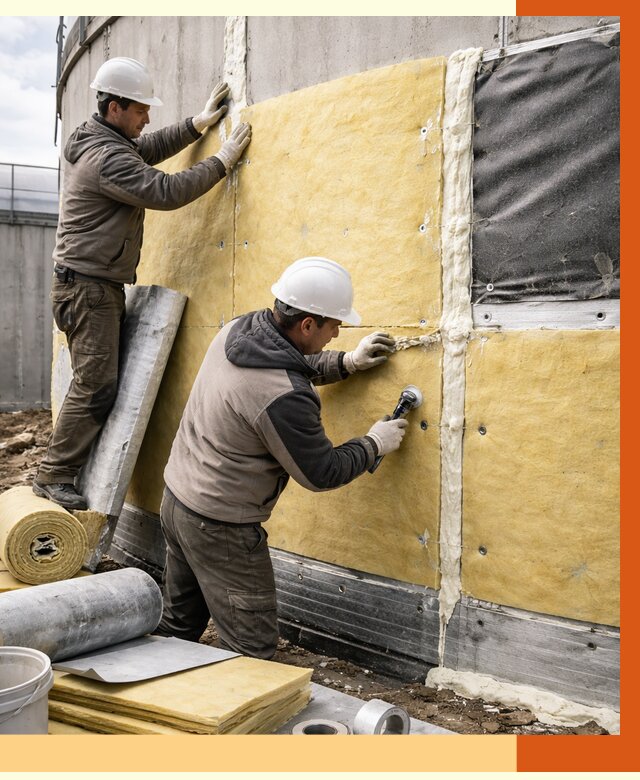 Утепление резервуара в Клинцах от 28589 руб/м2 — монтаж ППУ и комплекс под ключ | ТепломастерКлы