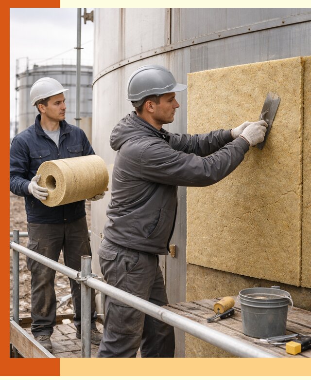 Профессиональное утепление резервуара и теплоизоляция в Клинцах