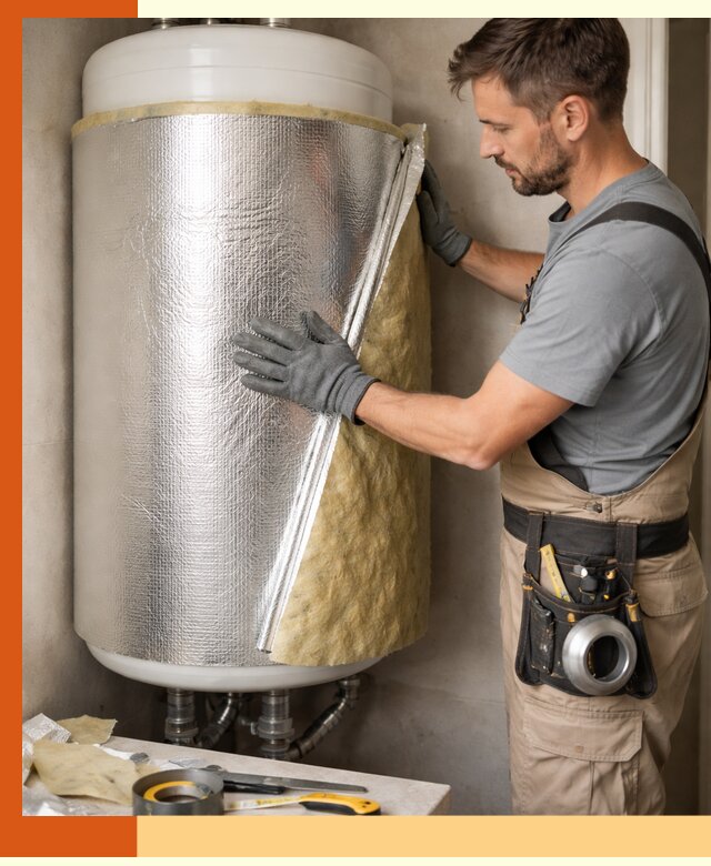 Утепление бойлера в Клинцах для снижения теплопотерь и экономии энергии