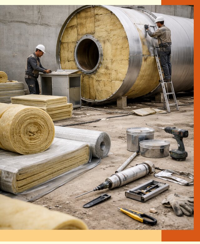 Утепление резервуара с топливом в Клинцах от 28589 руб. под ключ | ТепломастерКлы