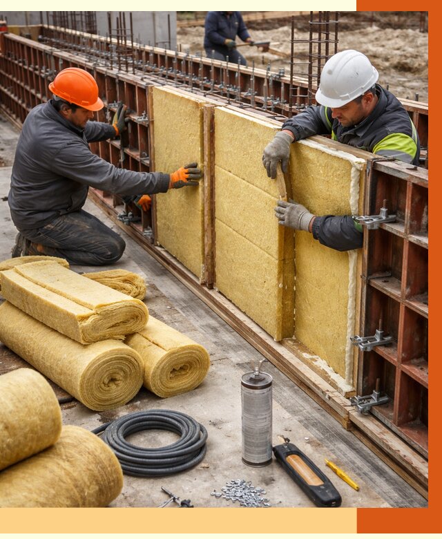 Теплоизоляция опалубки в Клинцах от 7485 руб. за м2 — услуги и монтаж | ТепломастерКлы