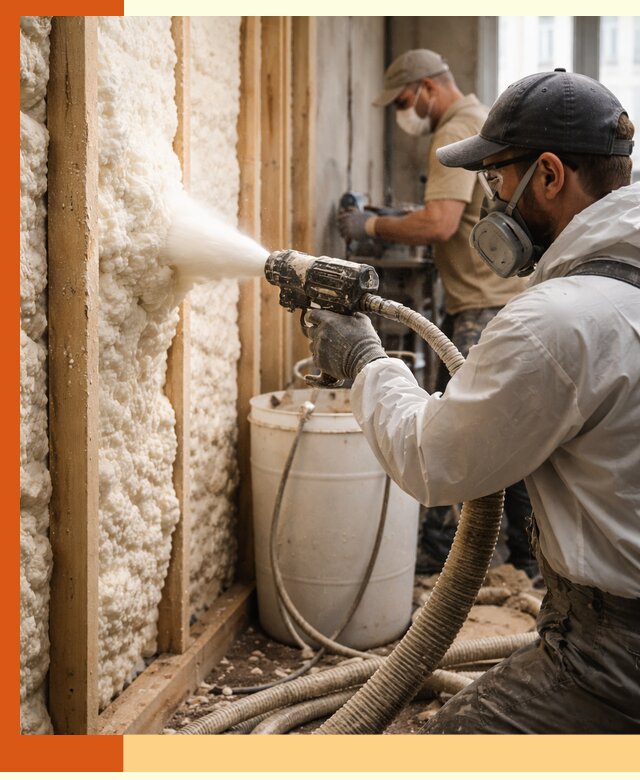 Утепление пеноизолом жилых и коммерческих объектов в Клинцах