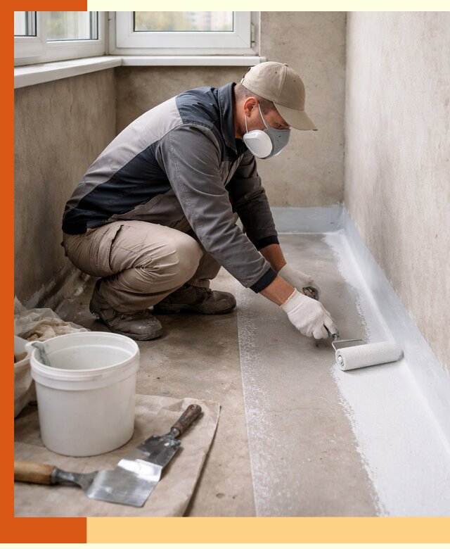 Утепление балкона жидкой теплоизоляцией в Клинцах