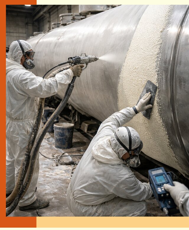 Утепление автоцистерн жидкой теплоизоляцией в Клинцах