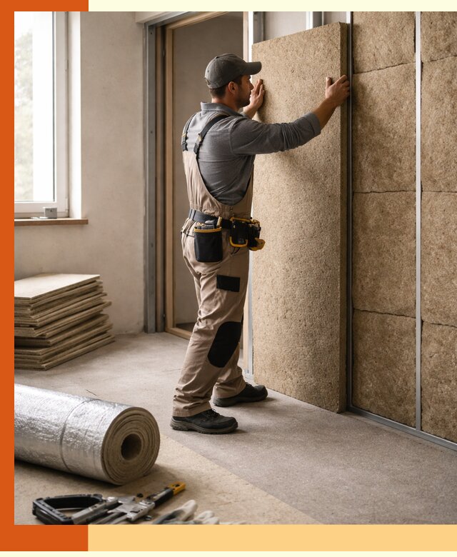 Шумоизоляция дома в Клинцах — комплексная защита от шума