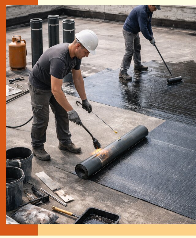 Гидроизоляция кровли в Клинцах — надежная защита от протечек