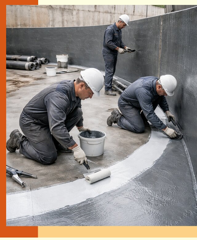 Гидроизоляция резервуара для топлива в Клинцах