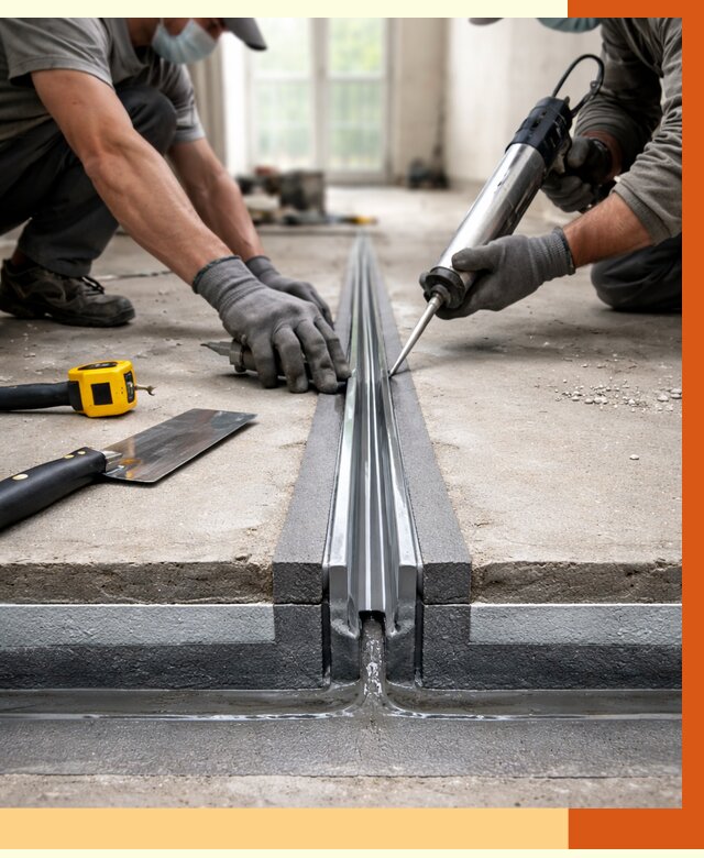 Гидроизоляция деформационного шва в Клинцах от 7797 руб. под ключ | ТепломастерКлы