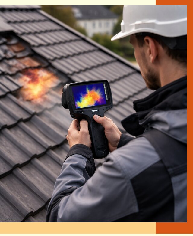 Тепловизионное обследование кровли в Клинцах от 4678 руб. — ТепломастерКлы под ключ
