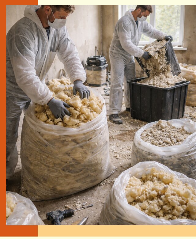 Утилизация старого утеплителя в Клинцах быстро и безопасно