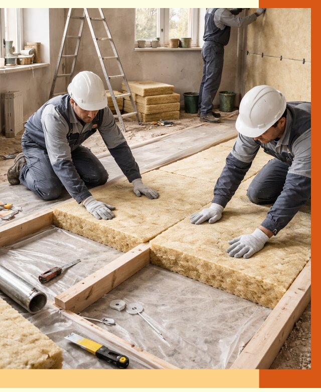 Восстановление теплоизоляции в Клинцах от 8837 руб. — ремонт утепления под ключ | ТепломастерКлы