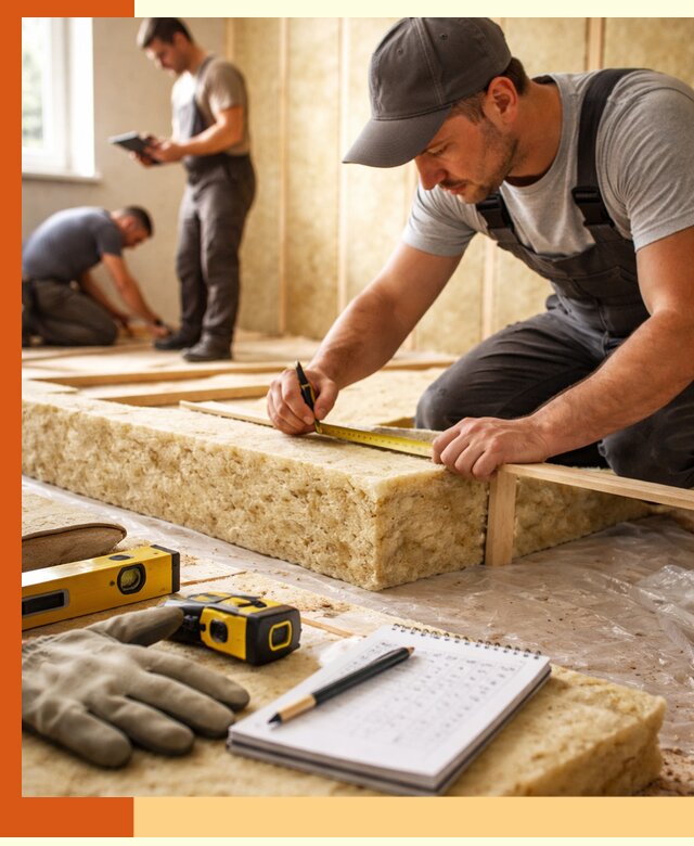 Расчет толщины утеплителя для зданий и помещений в Клинцах