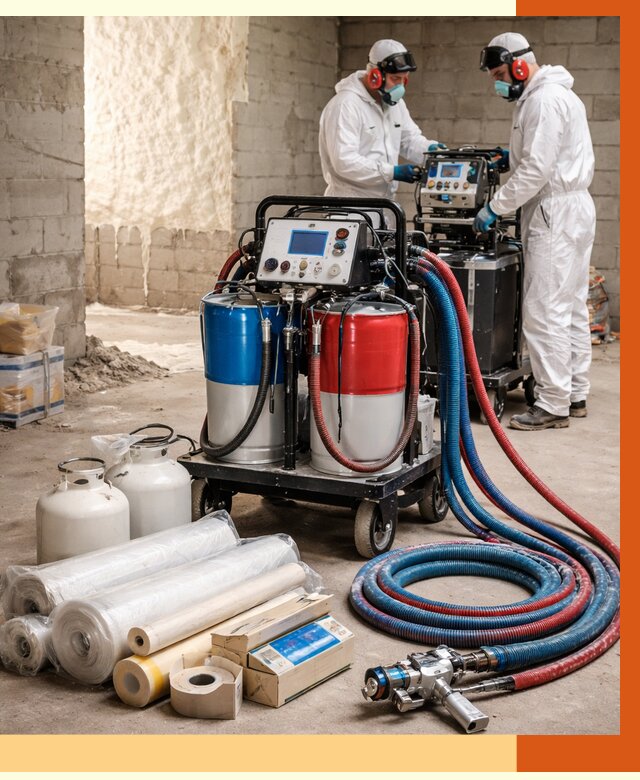 Аренда установки для напыления ППУ в Клинцах от 36386 руб. | ТепломастерКлы