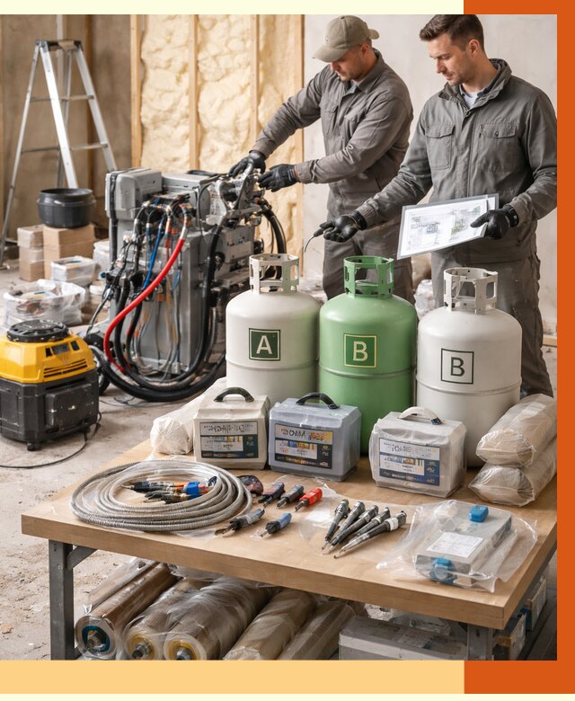 Продажа компонентов ППУ с консультацией в Клинцах от 4366 руб. | ТепломастерКлы