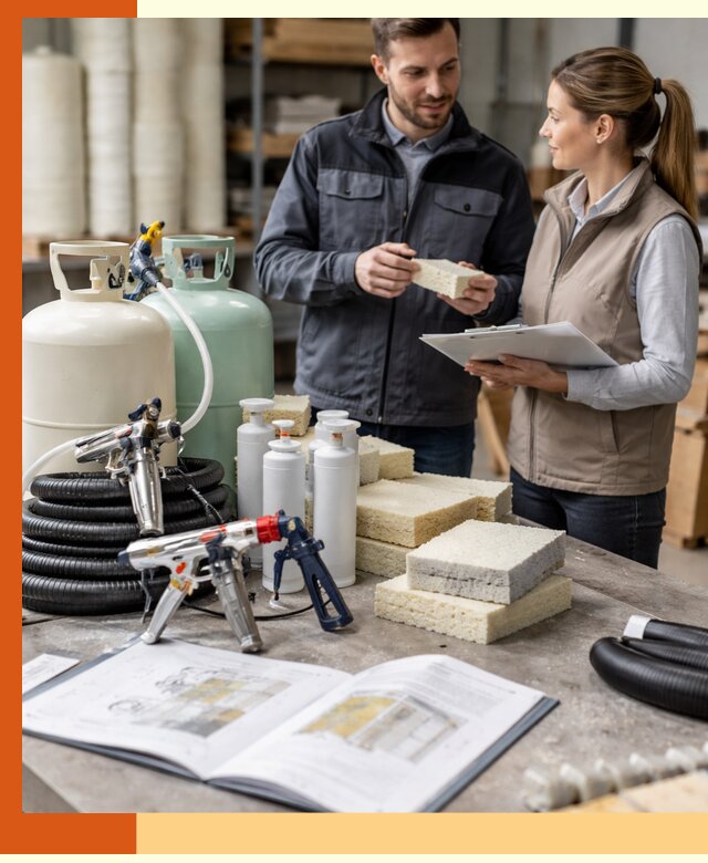 Продажа компонентов ППУ с профессиональной консультацией в Клинцах